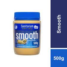 SANITARIUM SMOOTH PEANUT BUTTER 500G
