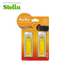 stella car perfume reff musk yellow 8ml