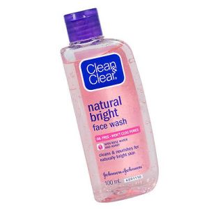 clean & clear natural bright facial wash 100ml 