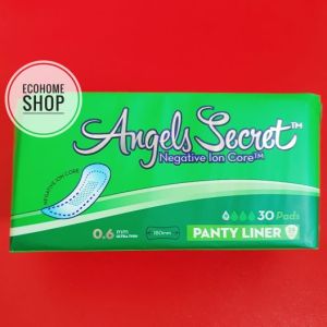 angles secret pembalut negative lon core, panty liner 30s 