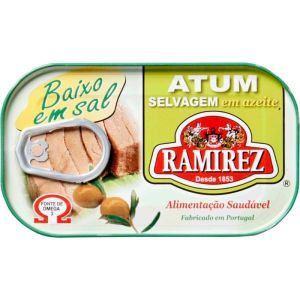 atum selvagem em azeite 120gr baixo em sal