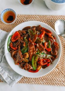 black bean sauce sauteed beef