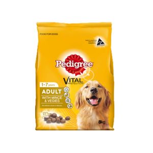 pedigree adult with real beef 8kg