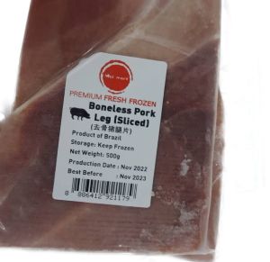 Boneless Pork Leg Sliced  500g
