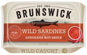 BRUNSWICK SARDINE LOUISINA HOT 100G'