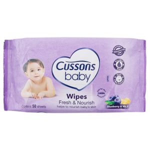 Cussons Baby Wipes refresh nourish 10s