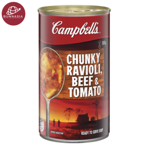 Campbells Soup Chunky Ravioli Beef & Tomato 505g