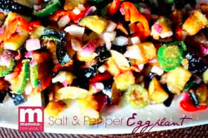 Eggplant With Salt & Pepper
