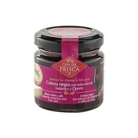 Condimento cereja negra c/ vinagre balsamico e vinho do porto 90g 