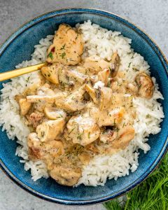 Mushroom Smooth Chicken Rice (JOYFUL)