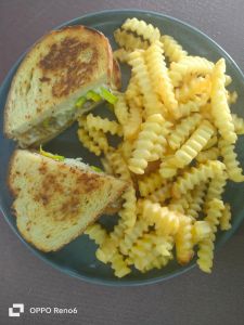 chicken, cheese & avocado