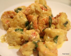 Creamy Prawn Chinese food 