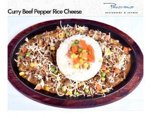 Curry Beef Pepper Rice Cheese