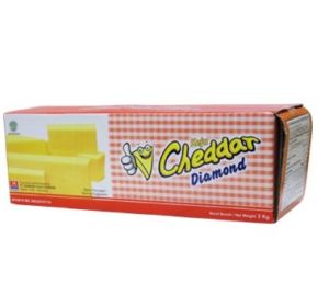 diamond cheddar cheese 2kg