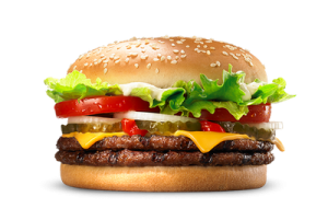 Double Whopper Cheese ALC (Burger only)