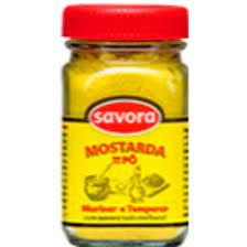 mostarda po frasco savora 35g
