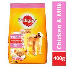 pedigree puppy chicken & milk 400g