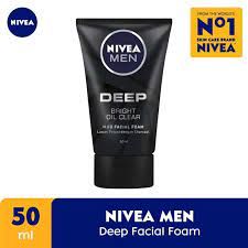 Nivea Men Deep Oil Clear Foam 50ml