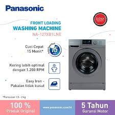 panasonic Drum Washing Machine NA-127XB1LNE 7KG