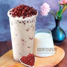 Red Bean Milk Tea