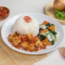 NASI IKAN CABE GARAM