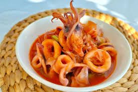 Seafood Cumi Asam Manis 