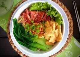 Pangsit Mie Ayam Charsiu