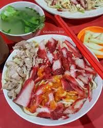 Pangsit Mie Ujung Pandang Komplit