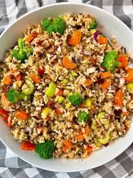 TEMPE (Seasonal Vegetables + Salad + Rice)