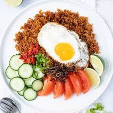 NASI GORENG SPECIAL (Served with Soring Roll and Fried Egg)