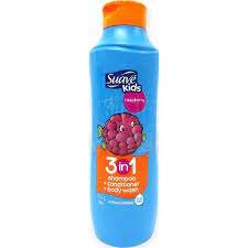 Suave Kids 3in1 Raspberry (Shampoo, Conditioner and Body Wash)