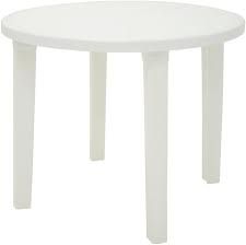 TRAMONTINA  DELTA CASSSINO RND TABLE H890XW740WHITE#92301/910