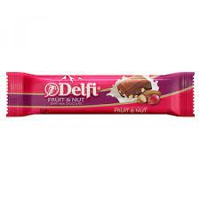 Delfy Dairy Milk fruit and nut 25g