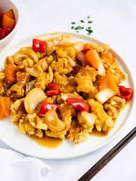 Tangsuyuk ( Korean -Chinese Fried Pork With Sweet And  Sour Sauce )