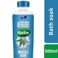 Radox Muscle soak bath salt 500ml