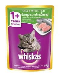 Whiskas Tuna & White Fish 85g