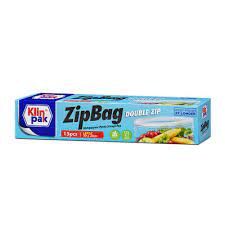 klinpak zip bag large 30x38cm