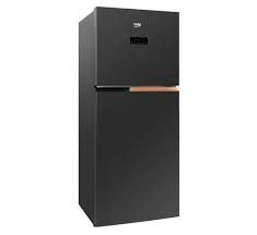 BEKO371L 2DOOR DARK INOX FRIDGE SILVER INVERTER #RDNT371IE50VK