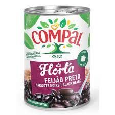 Feijao preto compal 410gr