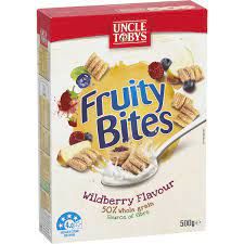 Uncle Tobys Fruity Bites Wildberry 500g