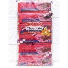 apollo choco coated wafer