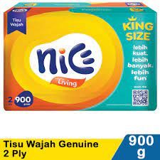 nice living facial tissue 2ply 900g