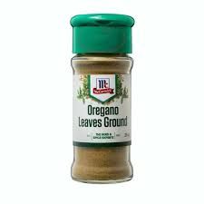MCCORMICK OREGANO LEAVES GROUND 25G'