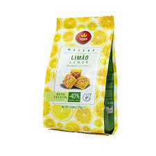 Bolacha wafer bite limao vcastro 125g