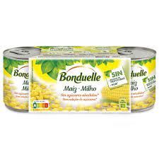 Milho doce bonduelle 3*150g