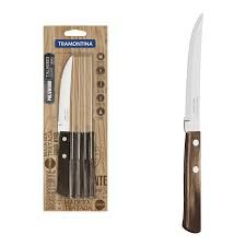TRAMONTINA  STEAK KNIVES 6 PCS POLYWOOD # 21100/695