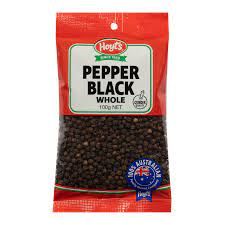 Hoyt`s pepper black whole 100g