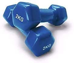 GYM VINYL DUMBBEL 2KG # TZ-3004