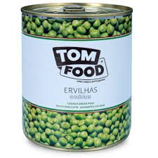  Tom food green peas 850g