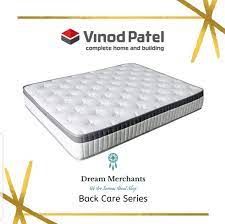 DREAM MERCHANTS BACK CARE 90X200CM BLACK/WHITE #BT-26